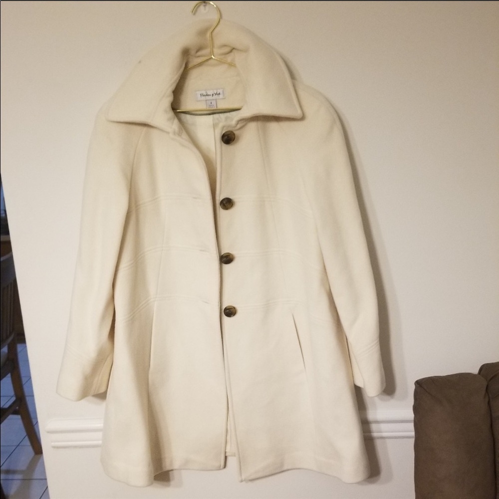 SOLD - Preston and York Wool Trench Coat!